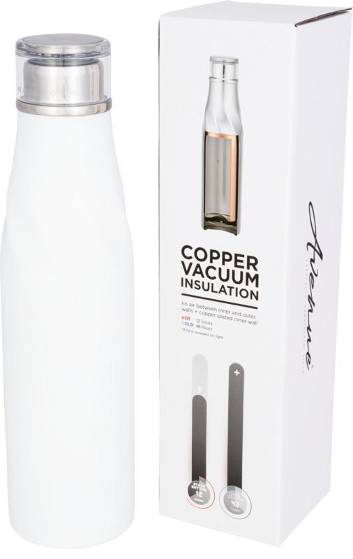 Hugo 650 ml seal-lid copper vacuum insulated bottle