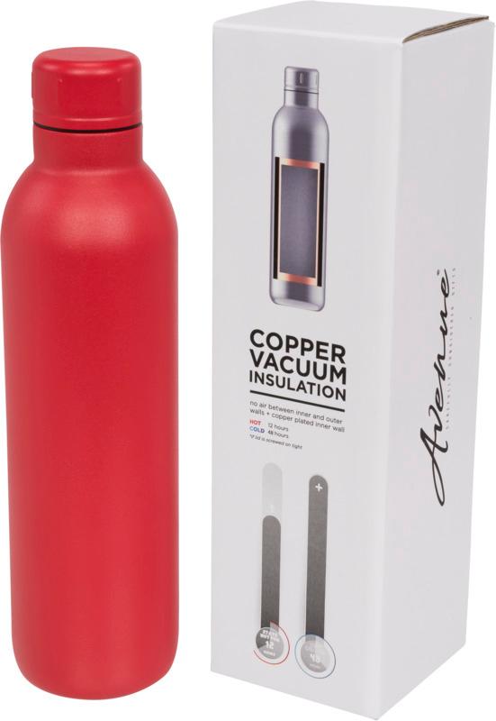 Thor 510 ml copper vacuum insulated water bottle