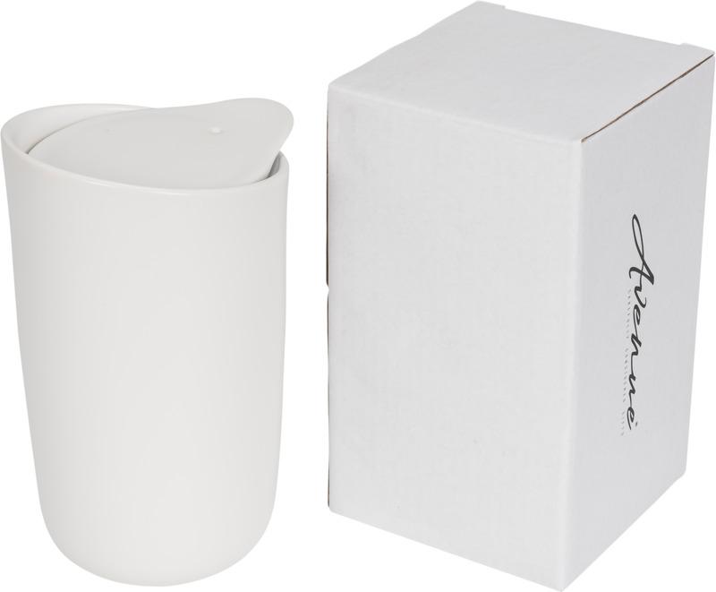 Mysa 410 ml double-walled ceramic tumbler