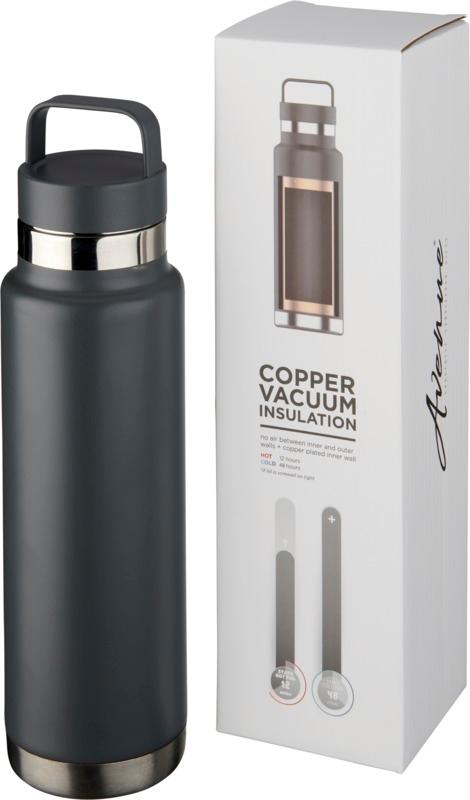 Colton 600 ml copper vacuum insulated water bottle