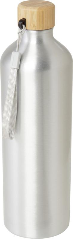 Malpeza 1000 ml RCS certified recycled aluminium water bottle
