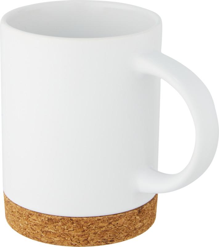 Neiva 425 ml ceramic mug with cork base