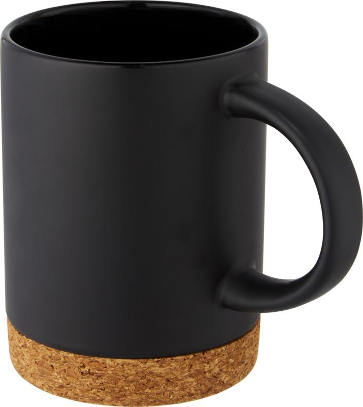 Neiva 425 ml ceramic mug with cork base