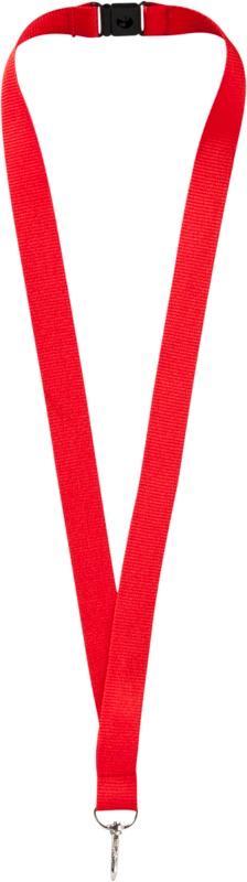 Lago lanyard with break-away closure