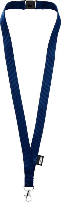 Tom recycled PET lanyard with breakaway closure