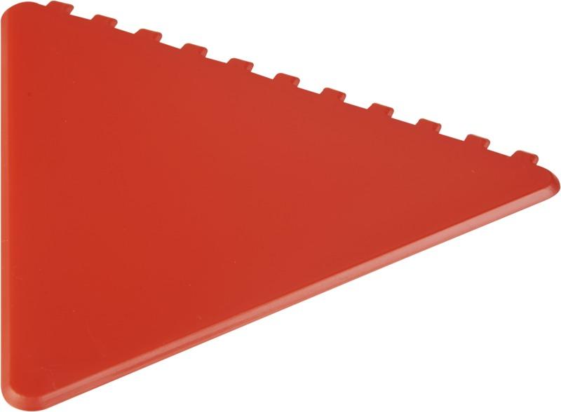 Frosty triangular recycled plastic ice scraper