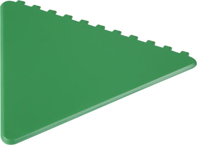 Frosty triangular recycled plastic ice scraper