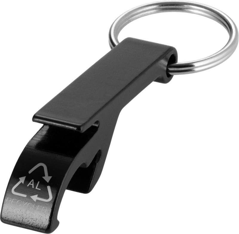 Tao RCS recycled aluminium bottle and can opener with keychain 