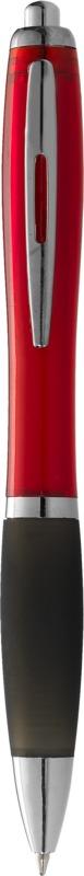Nash ballpoint pen coloured barrel and black grip