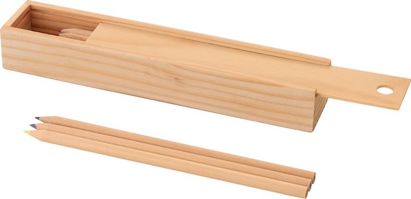 Pines 12-piece wooden pencil set
