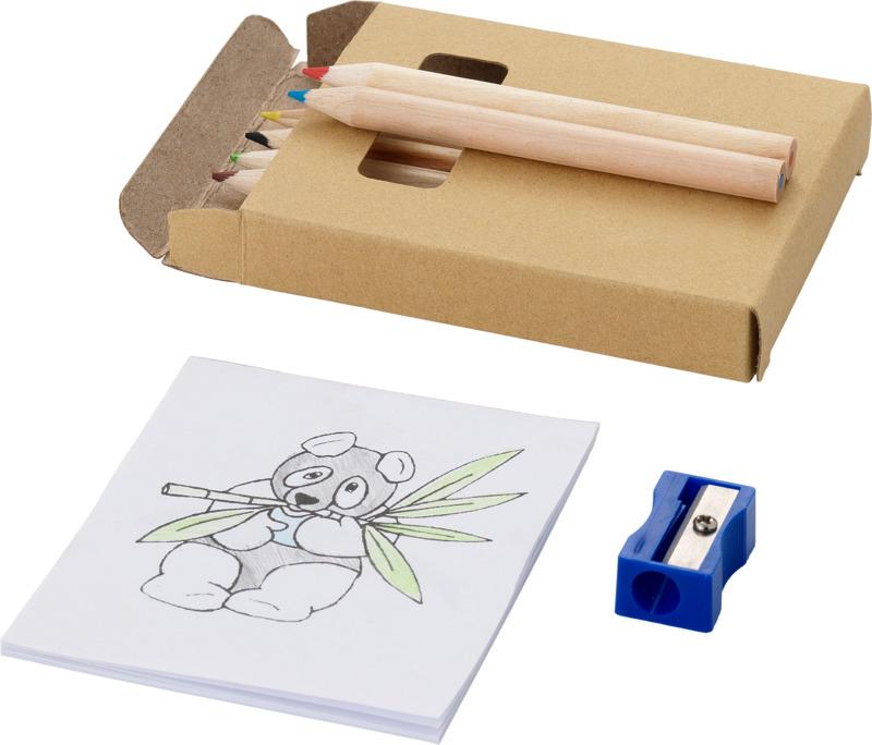 Streaks 8-piece colouring set