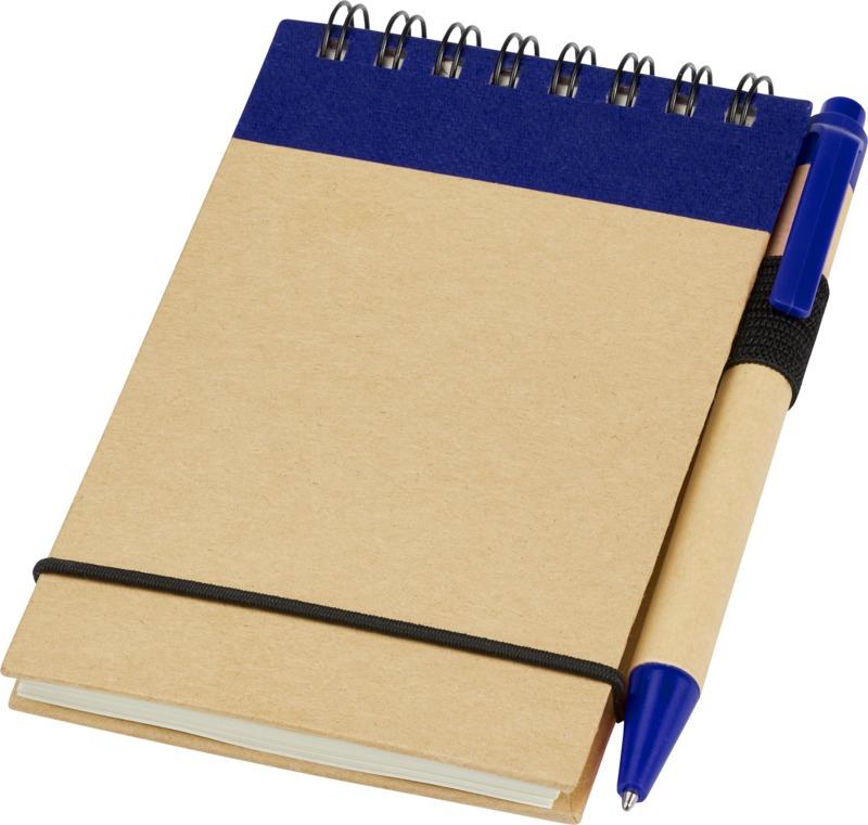 Zuse A7 recycled jotter notepad with pen