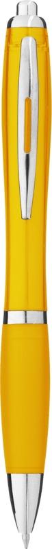 Nash ballpoint pen coloured barrel and grip