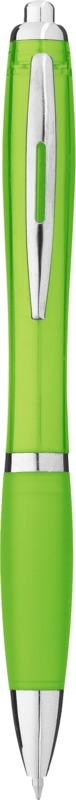 Nash ballpoint pen coloured barrel and grip
