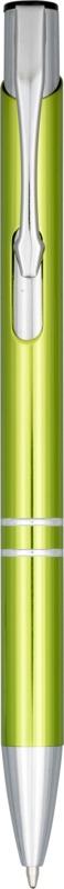 Moneta anodized aluminium click ballpoint pen