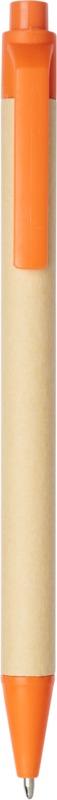 Berk recycled carton and corn plastic ballpoint pen