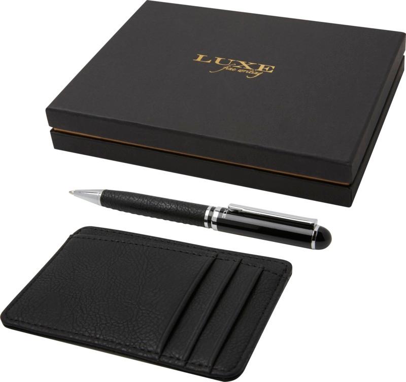 Encore ballpoint pen and wallet gift set
