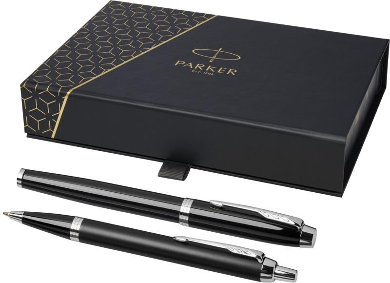 Parker IM ballpoint and fountain pen set