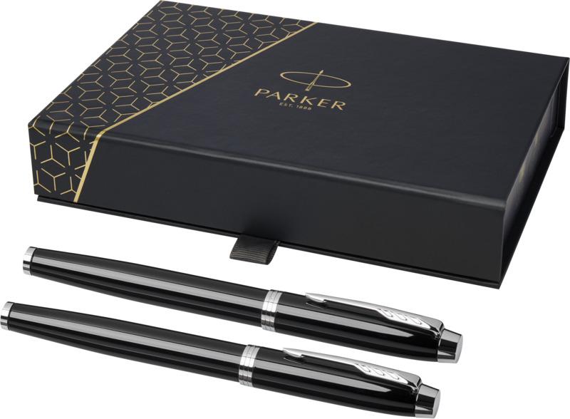 Parker IM rollerball and fountain pen set