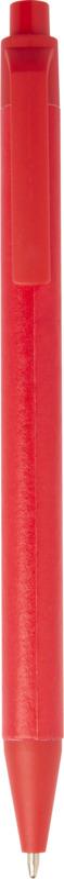 Chartik monochromatic recycled paper ballpoint pen with matte finish