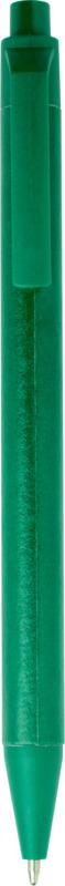 Chartik monochromatic recycled paper ballpoint pen with matte finish
