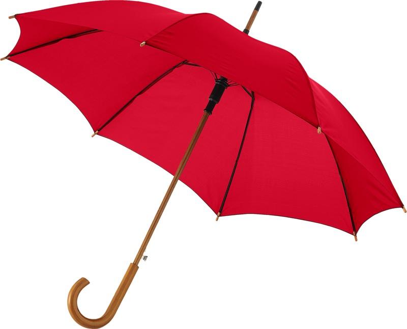 Kyle 23" auto open umbrella wooden shaft and handle