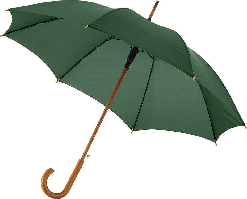 Kyle 23" auto open umbrella wooden shaft and handle
