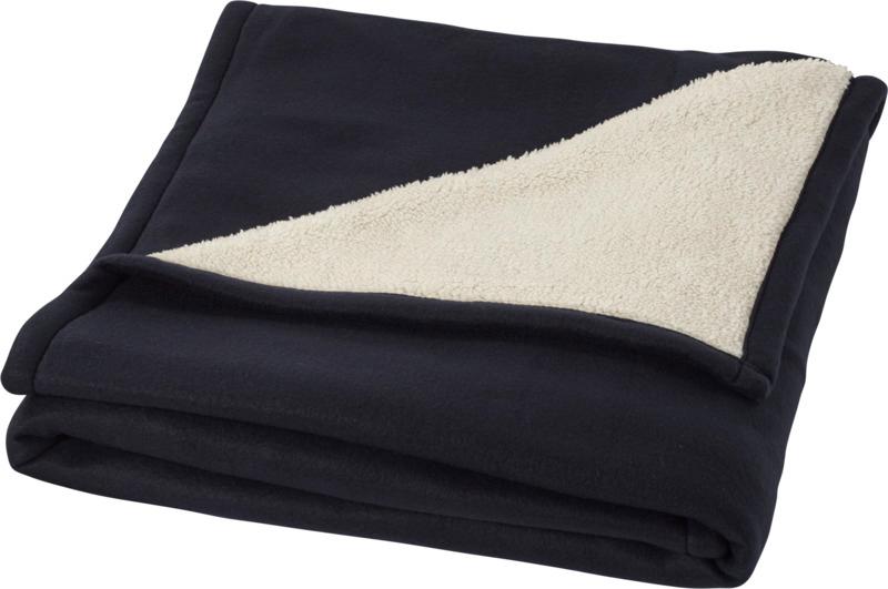 Springwood soft fleece and sherpa plaid blanket