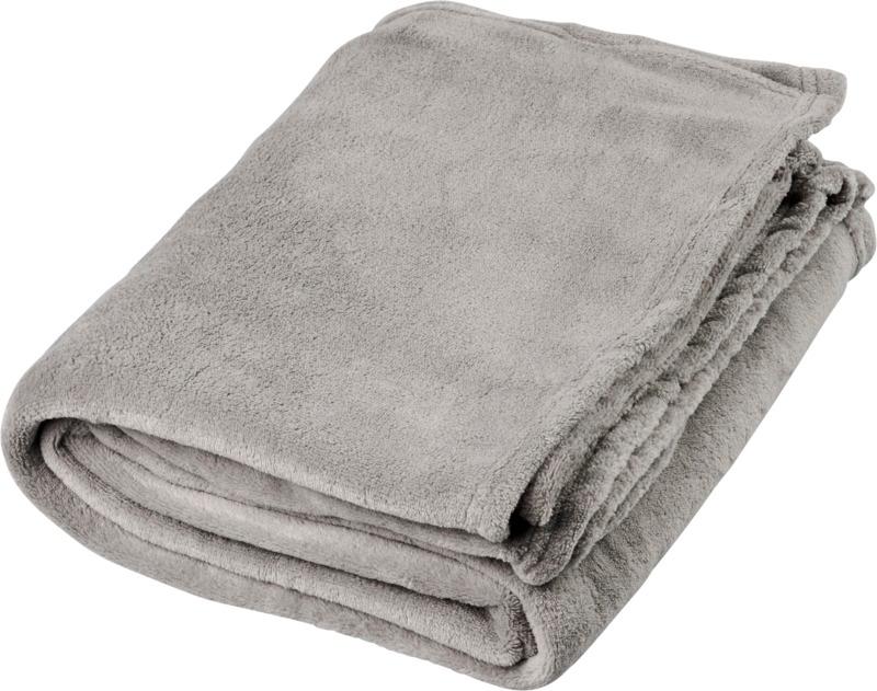 Bay extra soft coral fleece plaid blanket