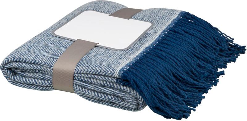 Haven herringbone throw blanket