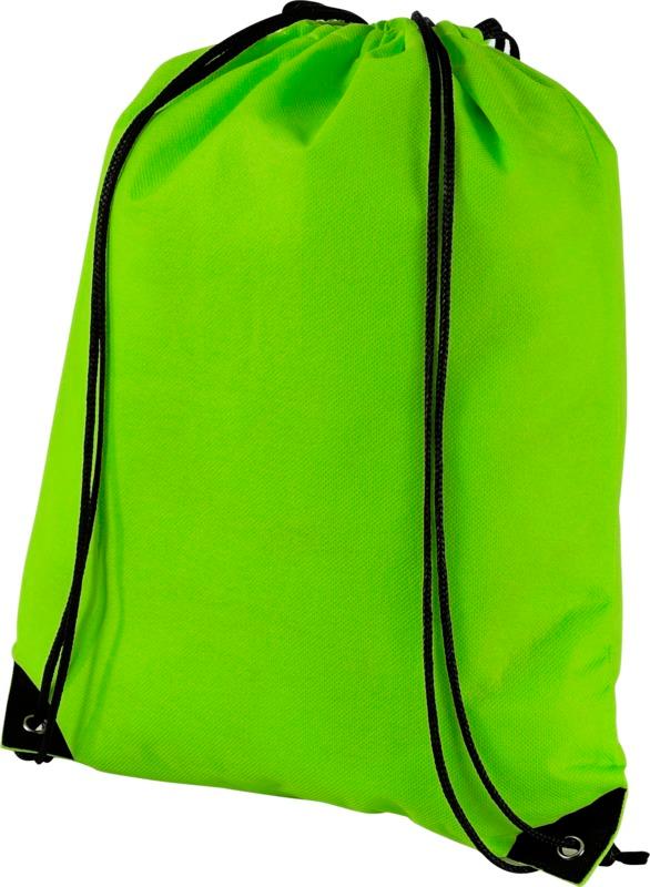 Evergreen non-woven drawstring bag 5L