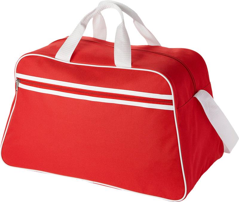 San Jose 2-stripe sports duffel bag 30L
