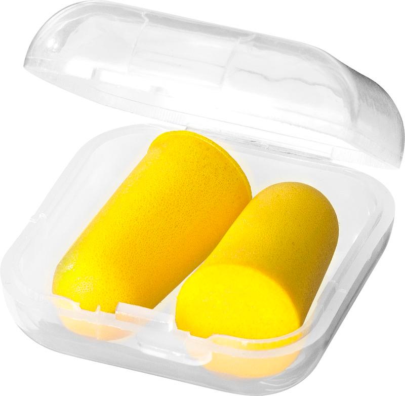 Serenity earplugs with travel case
