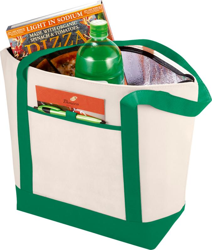 Lighthouse non-woven cooler tote 21L