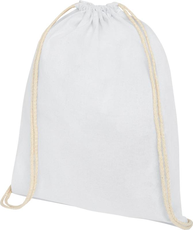 Oregon 100 g/m² cotton drawstring bag 5L