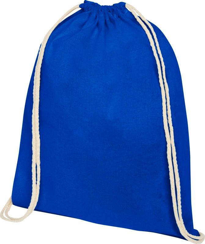Oregon 100 g/m² cotton drawstring bag 5L