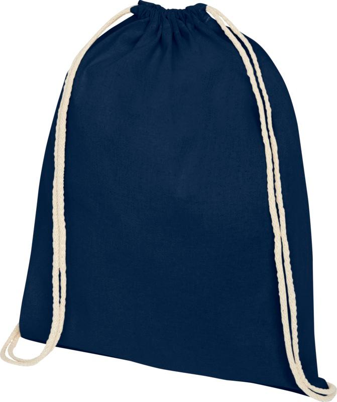 Oregon 100 g/m² cotton drawstring bag 5L