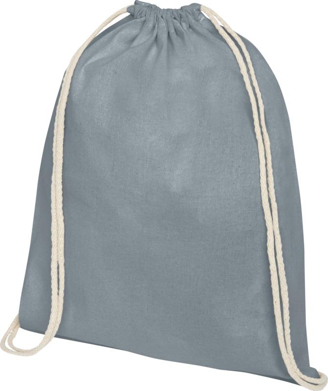 Oregon 100 g/m² cotton drawstring bag 5L