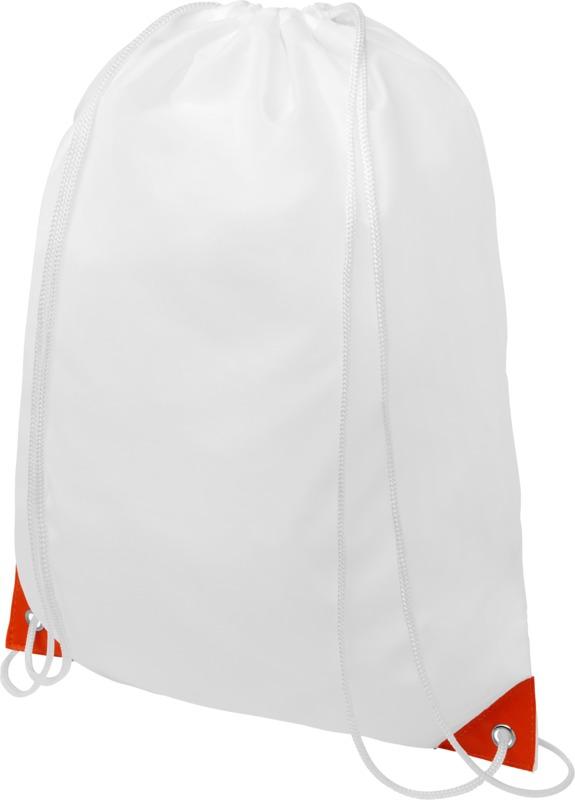 Oriole drawstring bag with coloured corners 5L