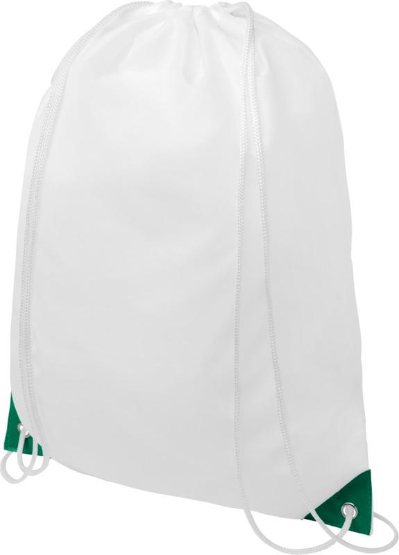 Oriole drawstring bag with coloured corners 5L