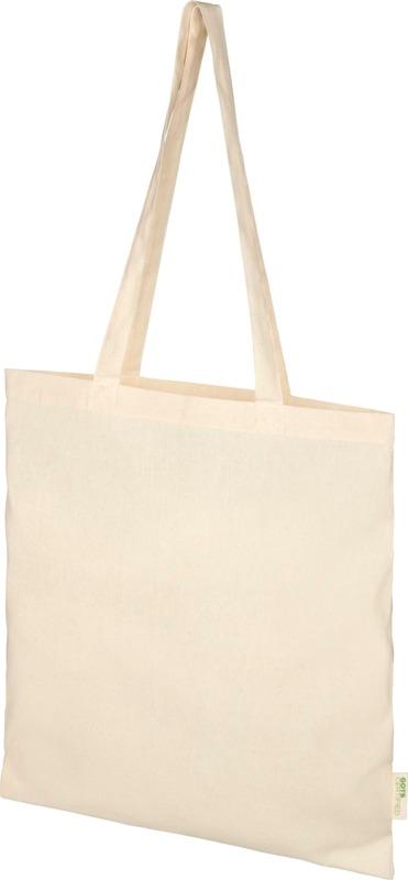 Orissa 100 g/m² GOTS organic cotton tote bag 7L