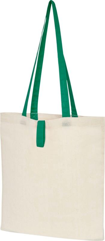 Nevada 100 g/m² cotton foldable tote bag 7L