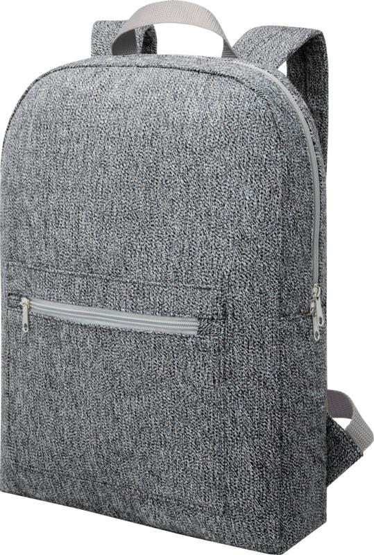 Pheebs 450 g/m² recycled cotton and polyester backpack 10L