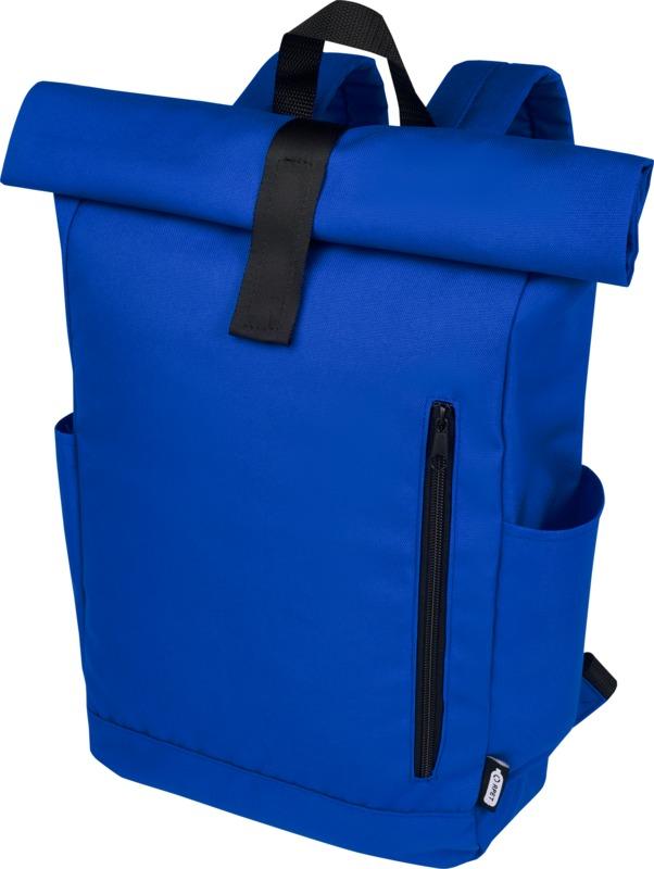 Byron 15.6" GRS RPET roll-top backpack 18L