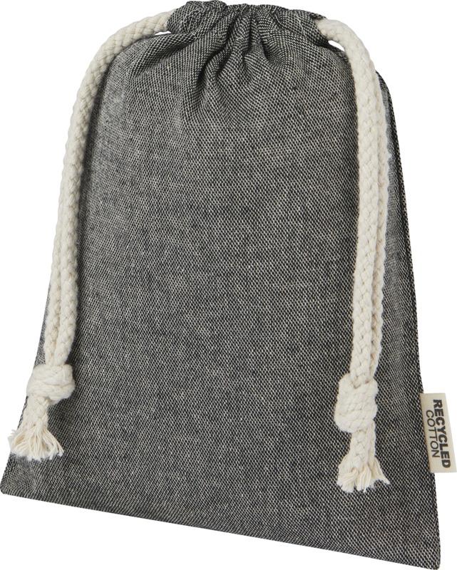 Pheebs 150 g/m² GRS recycled cotton gift bag small 0.5L