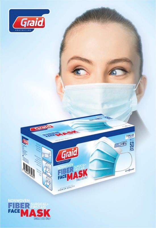 Moore type IIR face mask