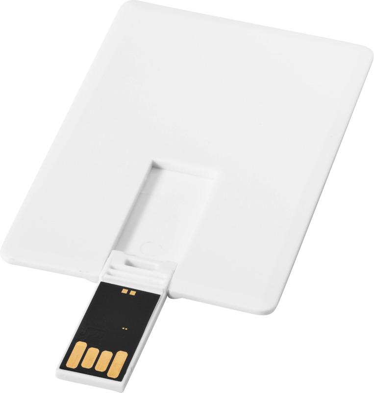 Slim card-shaped 4GB USB flash drive