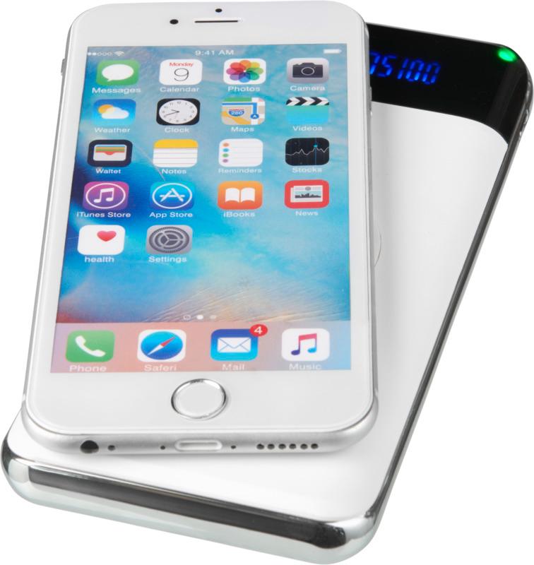 Constant 10.000 mAh wireless power bank with LED