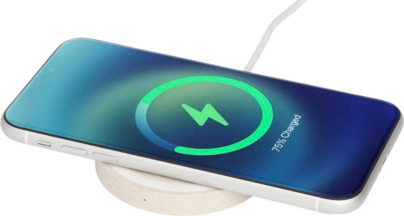 Naka 5W wheat straw wireless charging pad