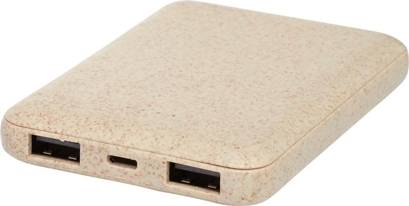 Asama 5000 mAh wheat straw power bank